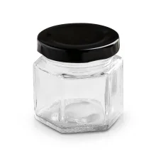 Gewürzglas - Idyll, mit Metalldeckel, Glas, 5,4 x 5,3cm, 70 ml