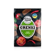 Schwarzbrotcroutons - Pikante Tomatengeschmack, Flint, 100 g 