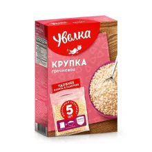 Buchweizen - Krupka, in Kochbeuteln, Uvelka, 5 x 80 g