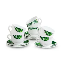 Teeservice - Farn, Glaskeramik, 12-tlg.