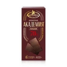 Шоколад - Академия, горький, 70 % какао, 88 г