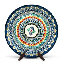 Ляган - Мехроб Д2, керамика, ручная работа, Ø 37 см