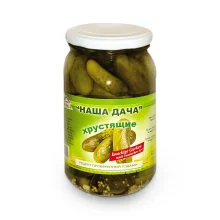 Eingelegte Gurken - Hrustjaschie, Nascha Datscha, ECOhoff, 870 g