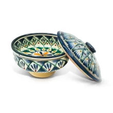 Сахарница - Мехроб Z2 Риштан, керамика, 250 мл, Ø 12 см