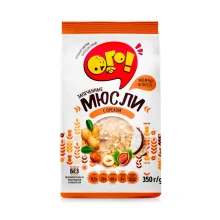 Müsli mit Nüssen, OGO!, 350 g 