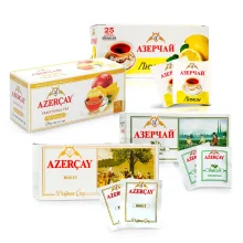 Набор чая в пакетиках - Азерчай, 185 г