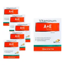  Vitamin A + E, 30 Kapseln х 6