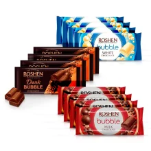Luftige Schokolade-Set - ROSHEN,  80 g х 12 