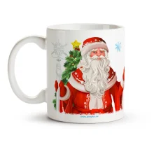 Кружка - Дед мороз 2026, промо, керамика, 330 мл