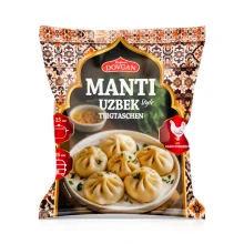 Манты по-узбекски, с начинкой мяса курицы, Dovgan, 420 г