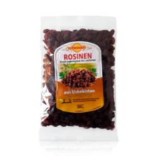 Rosinen braun, getrocknet, 200g aus Usbekistan