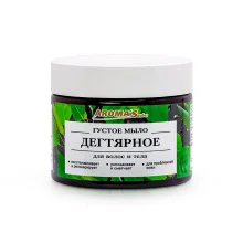Dickes Körper- und Haarseifen-Gel - Teer, AROMA'Saules, 250 ml