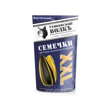Семечки полосатые, обжаренные с солью, Тамбовский волкъ, 120 г