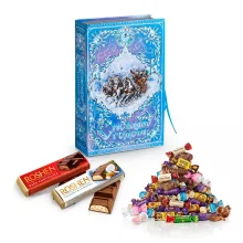 Süßigkeiten Set im Buchbox - Wintermärchen, 1,14 kg