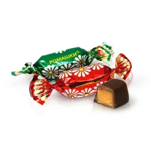 Конфеты помадные - Ромашки, с ароматом рома, 300 г 