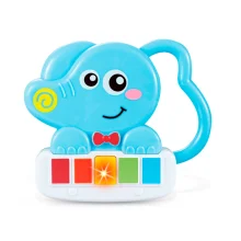 Musikalisches Spielzeug - Spaß. Elefant, Ton- und Lichteffekte, 22 x 15,5 x 2,5 cm