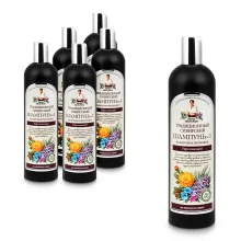  Шампунь № 1 - Рецепты бабушки Агафьи, укрепляющий, 6 x 550 мл 