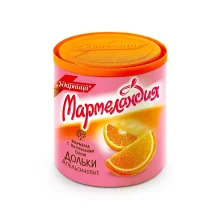 Мармелад-дольки - Мармеландия, со вкусом апельсина, Ударница, 250 г