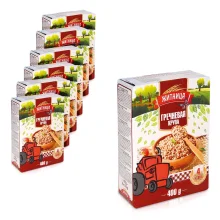 Крупа гречневая, в варочных пакетах, Житница, 7 х 400 г