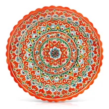 Lagan - KaraKalam KR10, Rischtan Keramik, Ø 42 cm