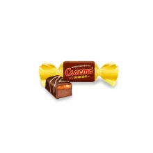 Konfekt - Slast, mit Schokolade und Karamell, Slavjanka, 300 g