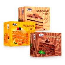 Biskuittorten Set - Kovis, 3 x 240 g