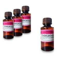  Глицерин, пластиковый флакон, 4  х 25 г