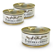 Тушёнка из свинины, 3 х 330 г