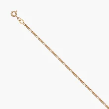 Kette, Rotgold 375 °, Ø 0,50 mm, Breite 1,75 mm