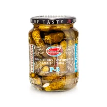 Eingelegte Gurken Kornischon, klassisch, Lackmann, 680 g