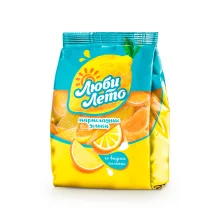 Мармелад желейный с лимонным вкусом, Люби лето, 250 г