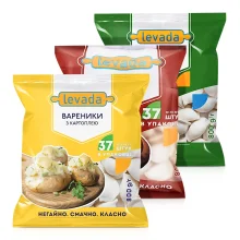 Probierpaket Wareniki, Teigtaschen - Levada, 3 x 800 g