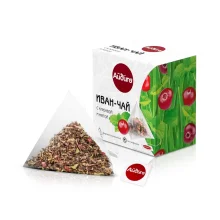 Иван-чай - Клюква и мята, 15 пакетиков