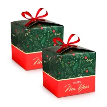  Geschenkbox – Wärme und Gemütlichkeit, 12 x 12 cm, 2 St.