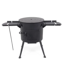 Feuerofen Utschak Ø 36 cm, für Kasan 10 L, Ablagetischen, Ofenplatte