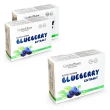 Heidelbeerextrakt, Golden Pharm, 3 х 50 Tabletten