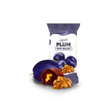 Konfekt - Tschernosliw, mit Trockenpflaumen und Walnuss, in kakaohaltiger Fettglasur, 300 g