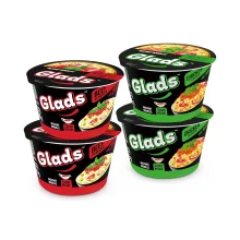 Instant Nudeln - Glads, 4 х 85 g