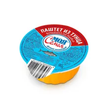 Паштет с тунцом, Моя семья, 90 г 
