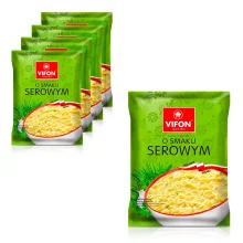 Instant Nudeln, mit Käsegeschmack, Vifon, 5 х 70 g