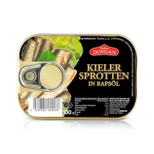 Kieler Sprotten  in Öl, Dovgan, 100 g