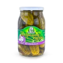 Omas Gurken mit Knoblauch, 880 g