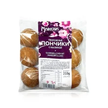 Сырные пончики с малиновой начинкой, жареные, Морозко, 210 г