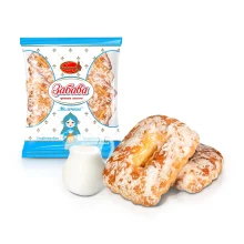 Süßgebäck Prjaniki - Zabava, mit Milchgeschmack, Lackmann, 360 g