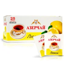 Schwarzer Tee mit Zitronengeschmack, Azercay, 25 x 1,8 g