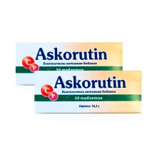 Аскорутин, Киевский витаминный завод, 50 таблеток х 2 шт.
