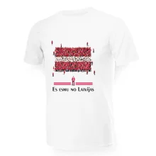 T-Shirt für Männer - Design Ja is Latwii, Baumwolle