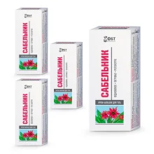 Крем-бальзам для тела - Сабельник, 75 мл х 4 шт.