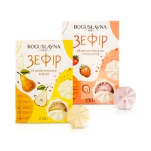 Набор зефира с кусочками фруктов, Богуславна, 2 х 230 г