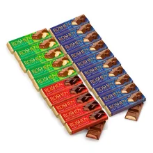 Schokoriegel-Set, mit Cremefüllung , 20 Stk. x 43 g